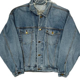 Camel Oversized Denim Jacket - XL Blue Denim