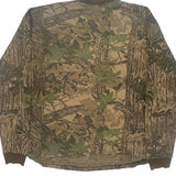 Mossy Oak Break-Up Unbranded Camo Long Sleeve T-Shirt - 2XL Camo Cotton