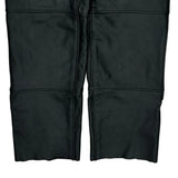 An American Legend Harley Davidson Leather Chaps Belt - Large Black Leather