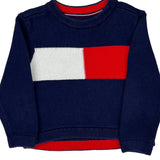 Age 2-3 Tommy Hilfiger Sweater - 2XS Navy Cotton
