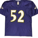 Baltimore Ravens Nfl Football Football Jersey - Large Purple Polyester