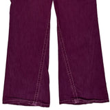 Guess Flared Jeans - 31W US 8 Purple Cotton