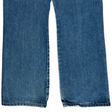 517 Levis Boot Cut Jeans - 34W 30L Blue Denim