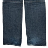 True Religion Contrast Stitch Jeans - 40W 31L Blue Cotton