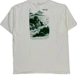 Single Stitch Chinese Student Association, Texas A&M Hanes Graphic T-Shirt - XL White Cotton
