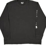Carhartt Spellout Long Sleeve T-Shirt - 2XL Black Cotton