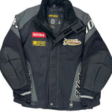 Bombardier Ski-Doo Motorcycle Ski Jacket - Large Black Nylon