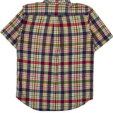 Ralph Lauren Short Sleeve Shirt - Medium Multicoloured Cotton