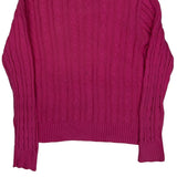 Polo By Ralph Lauren Sweater - Large Pink Cotton