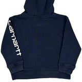 Age 4 Carhartt Hoodie - 2XS Navy Cotton