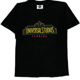 Single Stitch Florida Universal Studios Graphic T-Shirt - Small Black Cotton