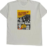 Comic Book Style Unbranded Graphic T-Shirt - Large Multicoloured Cotton