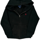 Age 6 Polo By Ralph Lauren Hoodie - XS Black Cotton