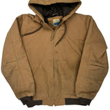 Blue Mountain Workwear Bomber Jacket - Large Brown Cotton