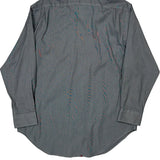 Ralph Lauren Striped Shirt - Large Gray Cotton