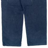 Carhartt Carpenter Trousers - 35W 30L Blue Cotton