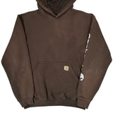 Carhartt Hoodie - Medium Brown Cotton