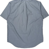 Ralph Lauren Checked Short Sleeve Shirt - Medium Blue Cotton
