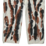 Dickies Tie-Dye Carpenter Pants - 38W 32L Multicoloured Cotton
