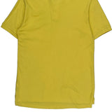 Ecko Unltd Polo Shirt - Large Yellow Cotton