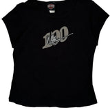 Willie G Harley Davidson Graphic T-Shirt - Large Black Cotton