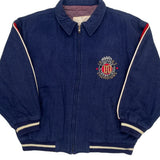 World Class Athletic Club Member USA Limited Graphic Varsity Jacket - Small Red Wool Blend