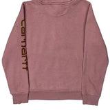 Carhartt Hoodie - Large Pink Cotton
