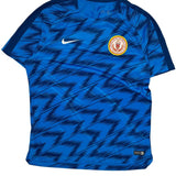 Beijing Renhe Nike Football Shirt - 2XL Blue Polyester