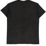 Delta Graphic T-Shirt - Medium Black Cotton