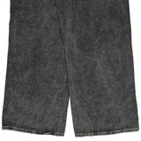 Romwe Wide Leg Jeans - 34W 29L Grey Lyocell