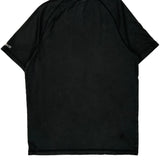 Carhartt T-Shirt - Medium Black Cotton