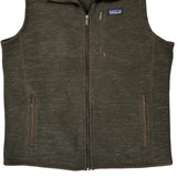 Patagonia Fleece Vest - XL Brown Polyester
