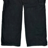 Wrangler Cargo Pants - 34W 30L Black Cotton