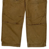 Carhartt Double Knee Carpenter Trousers - 32W 30L Brown Cotton