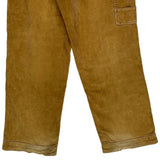 American Eagle Double Knee Cord Carpenter Pants - 30W 29L Brown Cotton