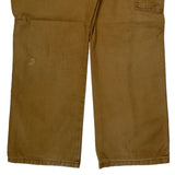 Dickies Carpenter Trousers - 36W 30L Brown Cotton