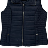 Abercrombie & Fitch Gilet - Large Navy Down
