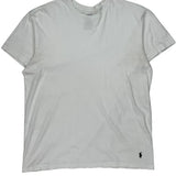 Polo By Ralph Lauren T-Shirt - Large White Cotton