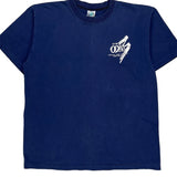 Single Stitch Unbranded T-Shirt - Medium Blue Cotton