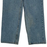 Levis 550 Jeans - 24W UK 6 Light Wash Cotton