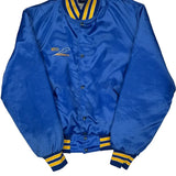 Made In USA Mio Au Sable School Holloway College Varsity Jacket - Large Blue Polyester