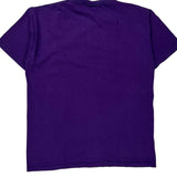 Mickey Unlimited Cartoon T-Shirt - XL Purple Cotton