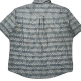 Woolrich Short Sleeve Shirt - 3XL Blue Cotton