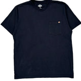 Dickies T-Shirt - Large Black Cotton