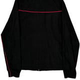 Nike Striped Track Jacket - Medium Red Polyester