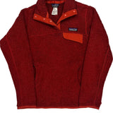 Snap T Patagonia Fleece 1/4 Zip - Medium Red Polyester