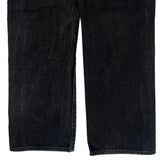 Levis 501 Jeans - 38W 30L Black Cotton