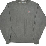 Reverse Weave Champion Sweatshirt - Medium Gray Cotton