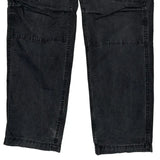 Carhartt Cargo Trousers - 36W 30L Black Cotton