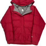 550 Fill The North Face Puffer - XL Red Polyester